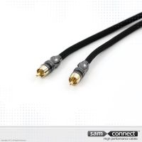 Câble coaxial RCA, 1.5m, m/m