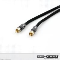 Câble coaxial RCA, 5m, m/m