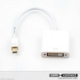 Adaptateur Mini Displayport vers DVI-I, f/m